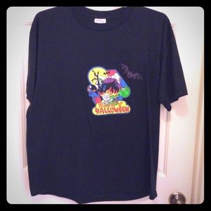 Sunbelt XL black Halloween decorated T shirt